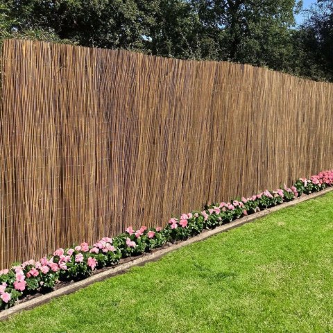 Dwustronna mata bambusowa 150x500 cm na balkon taras ogrodzenie naturalna MultiGarden MultiGarden