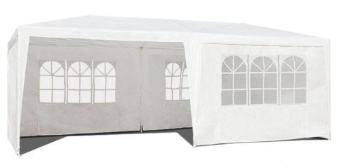 Namiot pawilon ogrodowy handlowy 3x6 m 6 ścianek biały MultiGarden MultiGarden