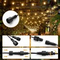 Girlanda ogrodowa świetlna łańcuch 25x LED 15m 9 trybów lampki ogrodowe 9W Bauerkraft