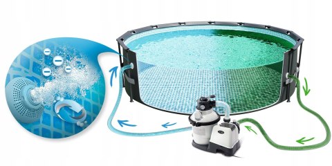 Pompa piaskowa filtrująca do basenów 4500 L/h INTEX 26644 INTEX