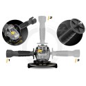 Szlifierka kątowa diax 900W regulacja obrotów 10 tarcz 125mm mocna kątówka Humberg HM-410