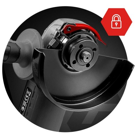 Szlifierka kątowa diax 900W regulacja obrotów 10 tarcz 125mm mocna kątówka Humberg HM-410