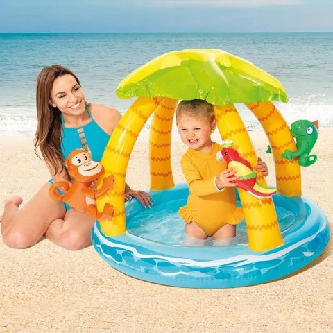 Basen dmuchany brodzik dla dzieci wyspa daszek INTEX 58417 INTEX