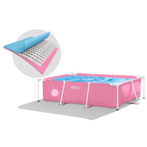 Basen ogrodowy stelażowy duży prostokątny 220 x 150 cm INTEX 28266 INTEX