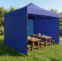 Dach poszycie 3x3 m do namiotu pawilonu ogrodowego 420D PVC niebieski MultiGarden MultiGarden