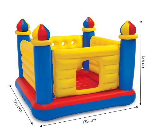 Dmuchana trampolina zamek dla dzieci 174x174x135 cm INTEX 48259 INTEX