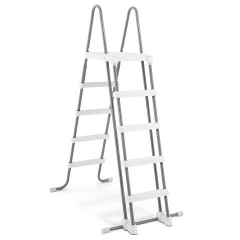 Drabinka do basenu 132 cm antypoślizgowe stopnie INTEX 28077 INTEX