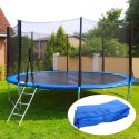 Osłona sprężyn do trampoliny 8 ft miękka mata zabezpieczająca niebieska 244-250 cm MULTISTORE