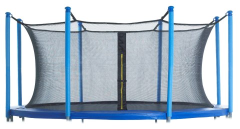 Wewnętrzna siatka ochronna na trampolinę 10 ft 8 słupków 305 cm MULTISTORE
