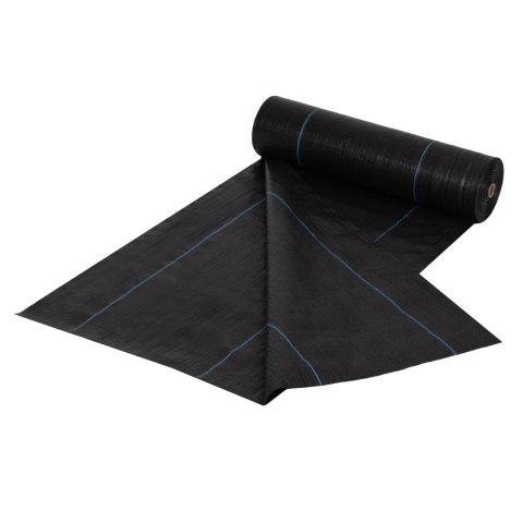 Agrowłóknina czarna agrotkanina UV 150g mata antychwastowa 1,6x50m kołki MulltiGarden MultiGarden