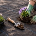 Agrowłóknina czarna agrotkanina UV 90g mata antychwastowa 1,1x50m kołki MulltiGarden MultiGarden