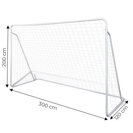 Bramka piłkarska z siatką do piłki nożnej 300x200 cm MultiGarden MultiGarden