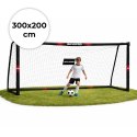 Bramka piłkarska z siatką do piłki nożnej 300x200x120 cm MOVEPRO MOVEPRO