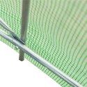 Szklarnia tunel ogrodowy foliowy 3x2x2 m 6 m² metalowy stelaż folia UV Bauerkraft