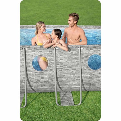 Basen ogrodowy stelażowy 549 x 274 x 122 cm12w1 Bestway 56716N