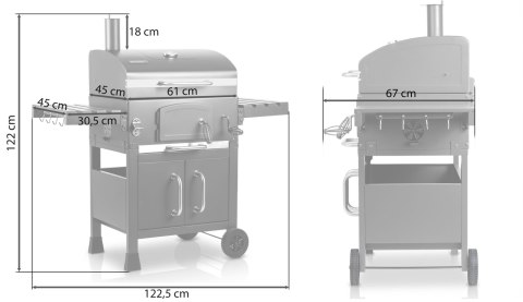 Grill węglowy Berdsen BD-893