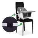 Fotelik krzesełko do karmienia dzieci 2w1 szary ECOTOYS ECOTOYS
