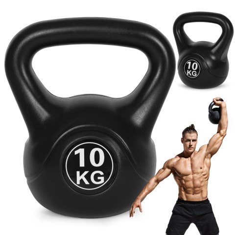 Kettlebell kettle 10 kg do ćwiczeń hantla kula odważnik obciążenie ciężar fitness ModernHome ModernHome