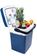 Lodówka turystyczna przenośna samochodowa 29L 220-240V DC12V funkcja grzania wkład gratis niebieska LONGWELL INDUSTRIAL LTD