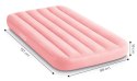 Materac dmuchany dla dzieci do spania 157x88x18 cm różowy INTEX 66803NP PINK INTEX