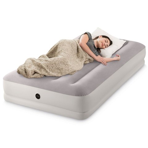 Materac pompowany do spania 191x99x30 cm jednosobowy z pompką USB INTEX 64177 INTEX