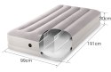 Materac pompowany do spania 191x99x30 cm jednosobowy z pompką USB INTEX 64177 INTEX