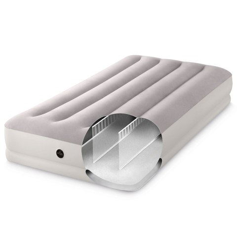 Materac pompowany do spania 191x99x30 cm jednosobowy z pompką USB INTEX 64177 INTEX