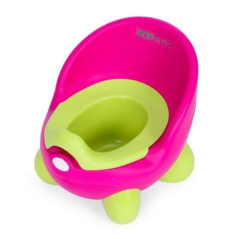 Nocnik toaleta sedes dla dzieci wyjmowany wkład antypoślizgowe nóżki różowo-zielony ECOTOYS ECOTOYS