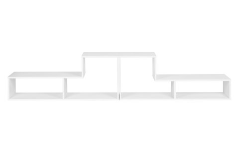 Nowoczesny regał modułowy geometryczny szafka na książki 4 półki ModernHome ModernHome