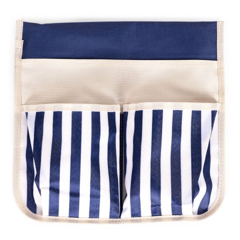 Składany klęcznik - stołek do pracy w ogrodzie 2w1 - niebieski MultiGarden