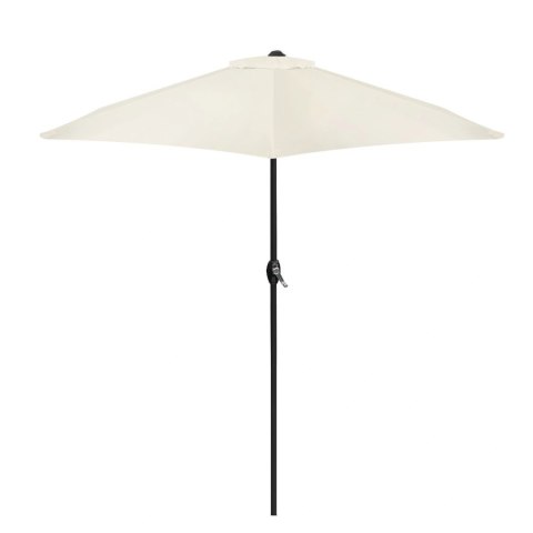 Składany parasol ogrodowy balkonowy regulowany 210 cm beżowy LONGWELL INDUSTRIAL LTD