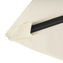 Składany parasol ogrodowy balkonowy regulowany 210 cm beżowy LONGWELL INDUSTRIAL LTD