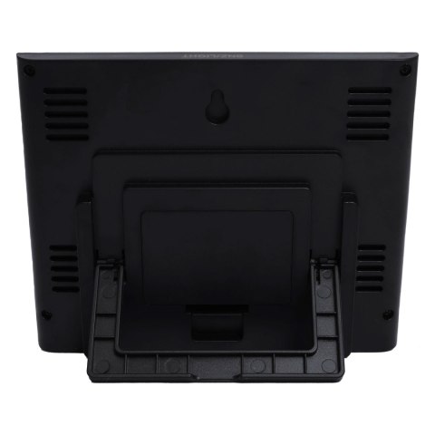 Stacja pogodowa podświetlana bezprzewodowa z czujnikiem zewnętrznym wyświetlacz LCD termometr barometr zegar LONGWELL INDUSTRIAL LTD