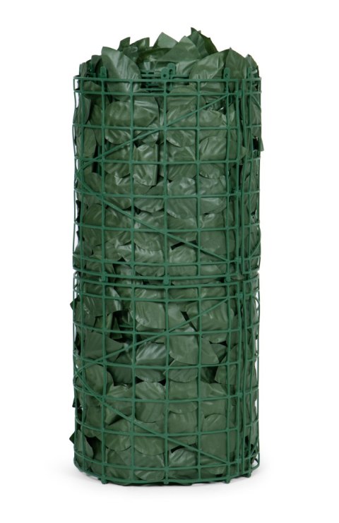 Sztuczny bluszcz żywopłot 500x50 cm zielona osłona na balkon maskująca MultiGarden