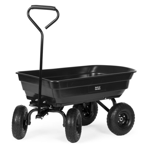 Wózek transportowy ogrodowy taczka wywrotka 75L 200 kg duże pompowane koła MultiGarden MultiGarden