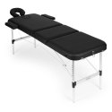 Aluminiowy stół do masażu i rehabilitacji 3-segmentowy składany w walizkę + torba ModernHome ModernHome