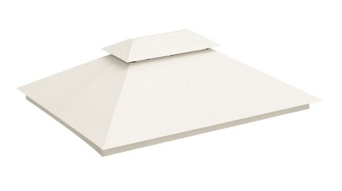 Dach do pawilonu ogrodowego 3x4 m wodoodporne poszycie otwór wentylacyjny beżowy MultiGarden MultiGarden