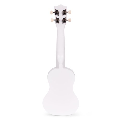 Gitara ukulele dla dzieci drewniana 4 struny nylonowe kostka do gry ECOTOYS ECOTOYS