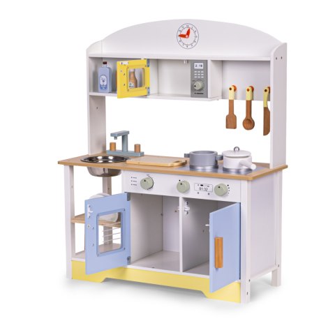 Kuchnia dla dzieci piekarnik pralka mikrofala 12 akcesoriów ECOTOYS ECOTOYS