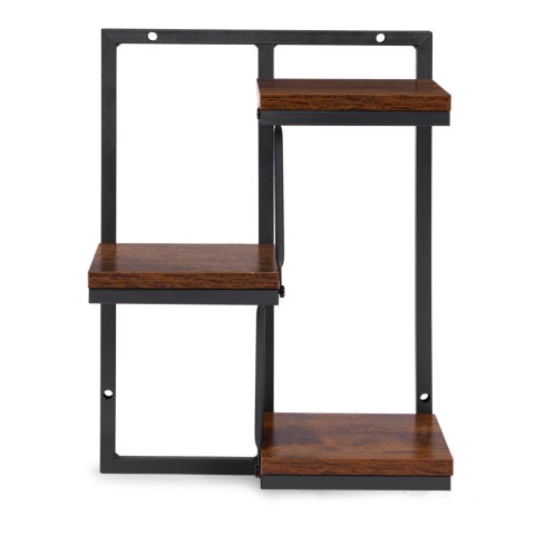 Kwietnik ścienny półka wisząca na kwiaty ozdoby 3 poziomy loft ModernHome ModernHome