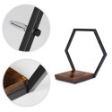 Kwietnik ścienny półka wisząca na kwiaty ozdoby loft heksagon ModernHome ModernHome