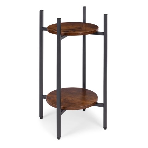 Kwietnik stojący stojak na kwiaty ozdoby 2 poziomy loft ModernHome ModernHome