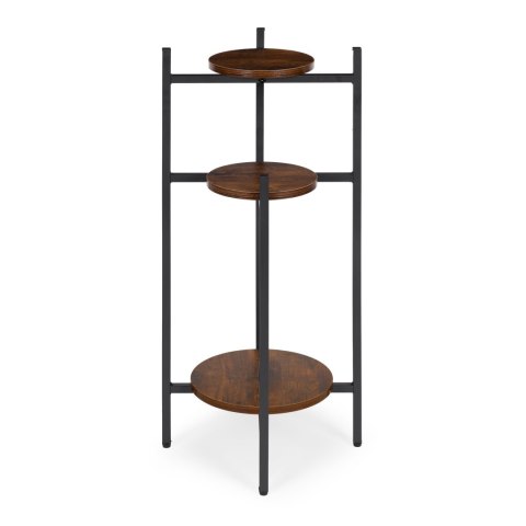 Kwietnik stojący stojak na kwiaty ozdoby 3 poziomy loft ModernHome ModernHome