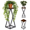 Kwietnik stojący stojak na kwiaty ozdoby geometryczny loft ModernHome ModernHome