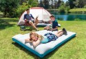Materac dmuchany dwuosobowy kempingowy 193x127x17 cm łóżko z zagłówkiem INTEX 67999 INTEX