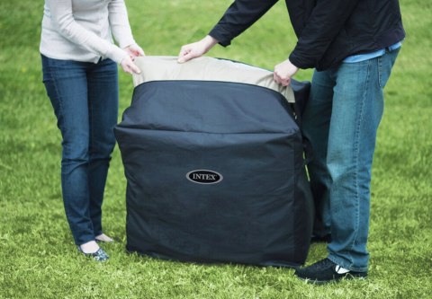 Nadmuchiwane SPA kwadratowe basen z hydromasażem 4 os. 175x71 cm akcesoria premium INTEX 28446 INTEX