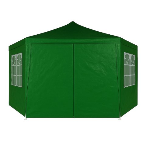Namiot pawilon ogrodowy handlowy 2x2x2 m z oknami zielony MultiGarden MultiGarden