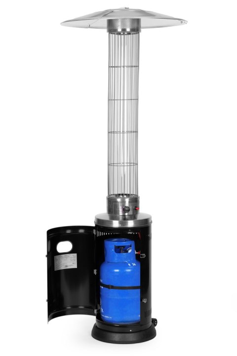 Ogrzewacz parasol gazowy grzejnik 9 kW szklany na ogród patio reduktor wąż pokrowiec MultiGarden MultiGarden
