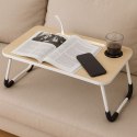 Podstawka pod laptopa składana taca 60x40 cm lampka wiatrak ModernHome ModernHome