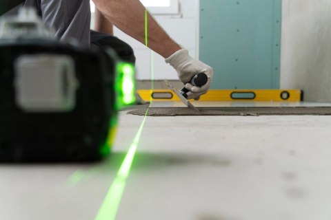 Poziomica laserowa płaszczyznowa zielony laser krzyżowy 360° 4D 16 linii LONGWELL INDUSTRIAL LTD